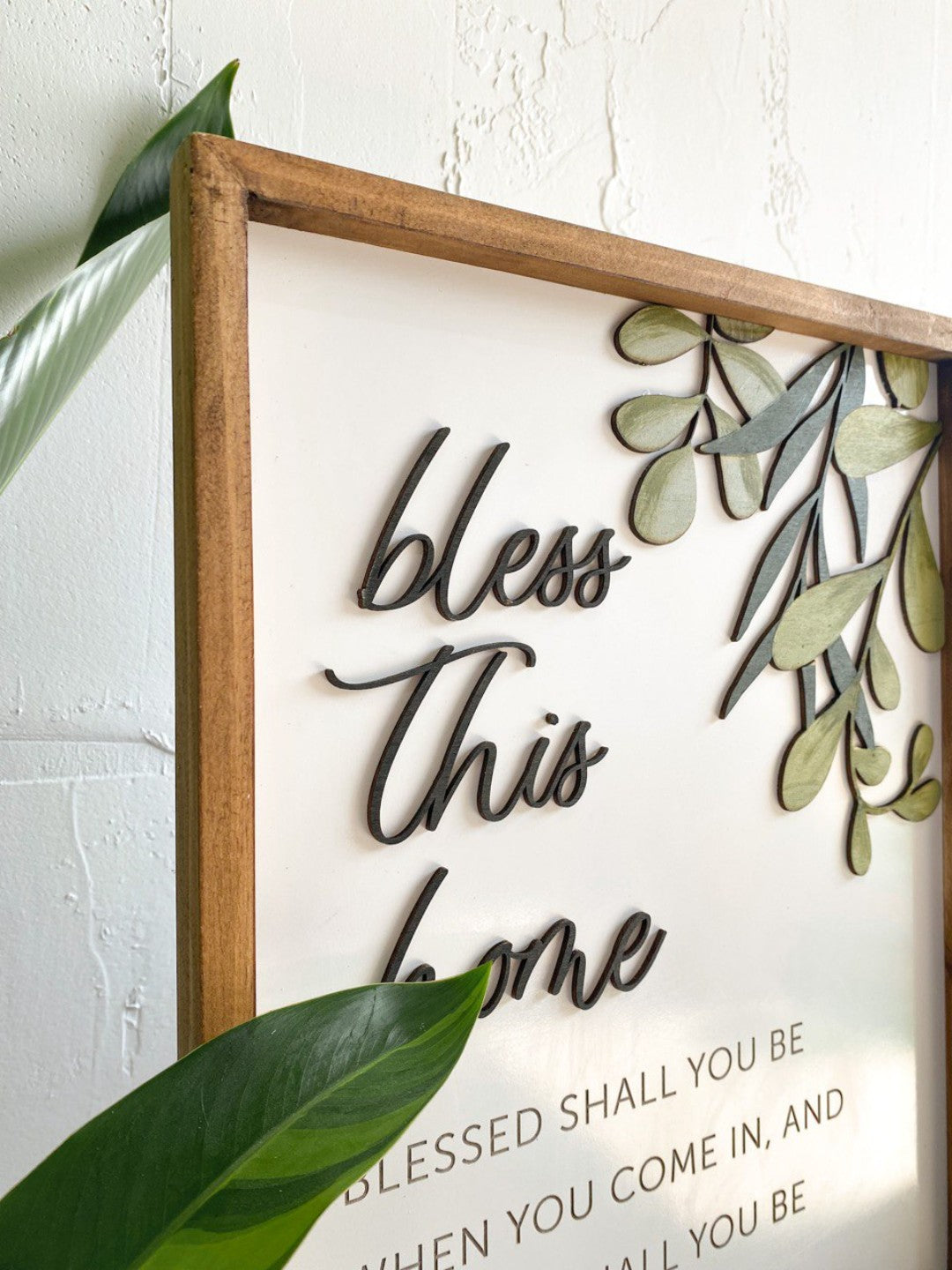 Bless This Home Plaque (website exclusive)