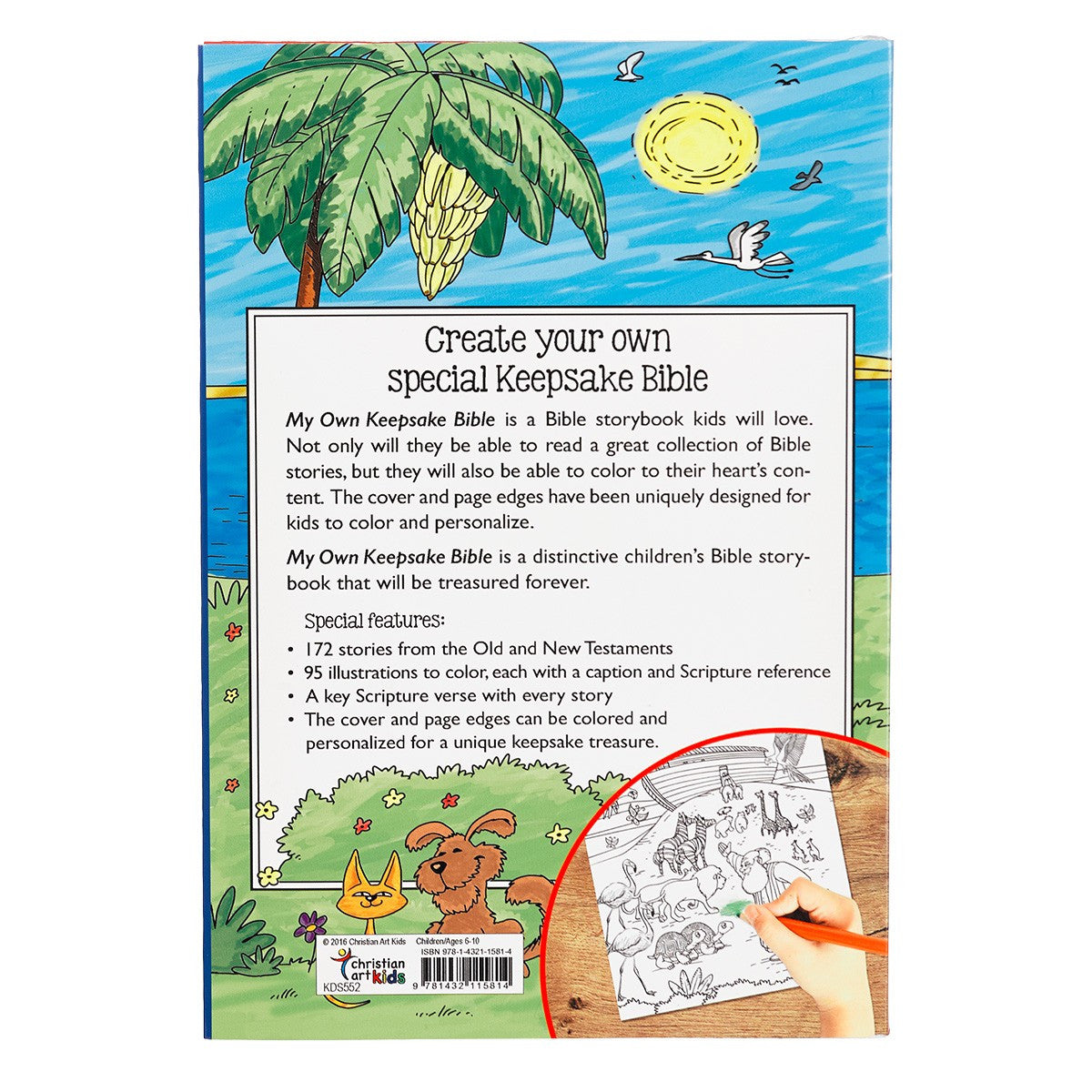 My Own Keepsake Bible: Children's Colouring Bible