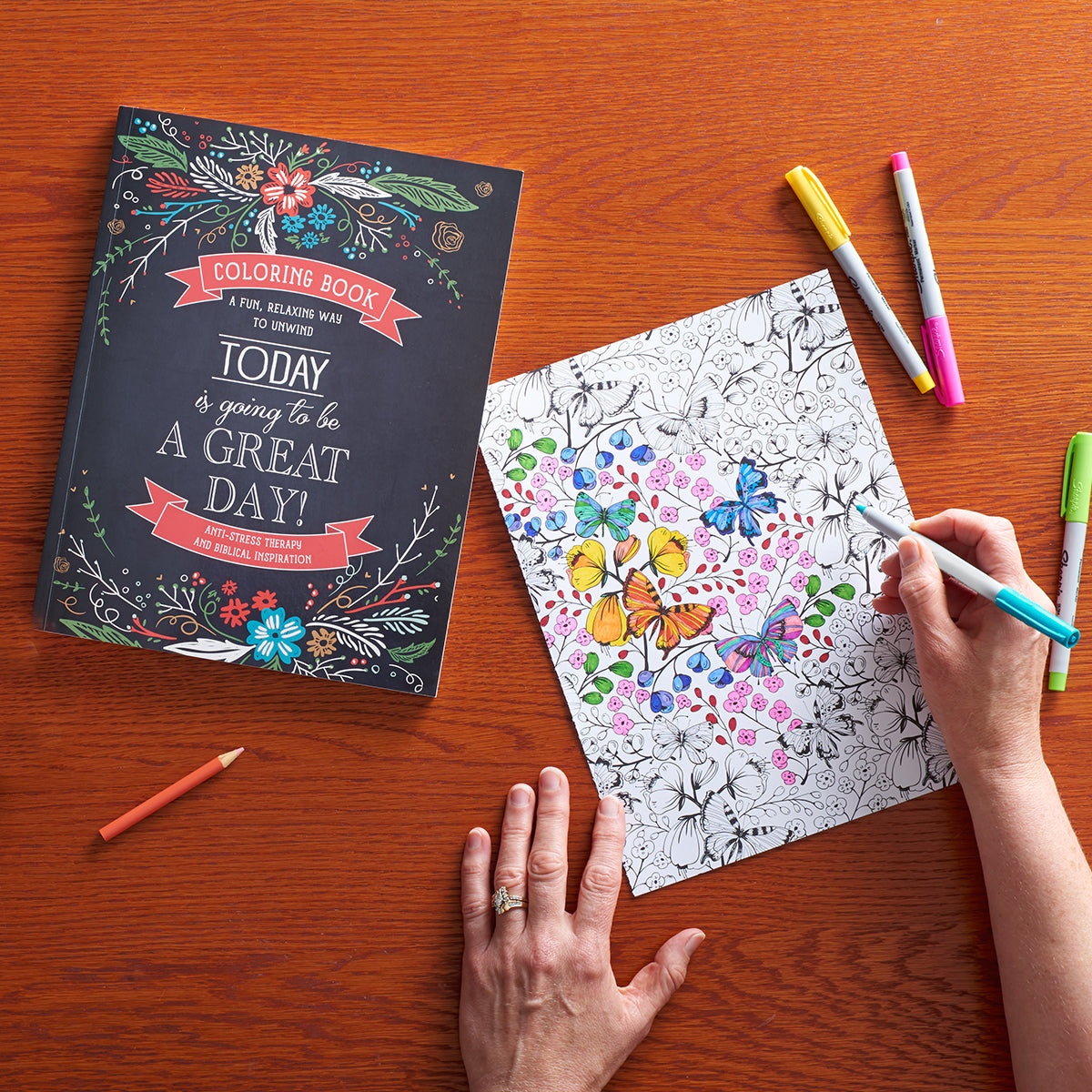 Today is Going to be a Great Day Colouring Book - The Amazing Grace Co