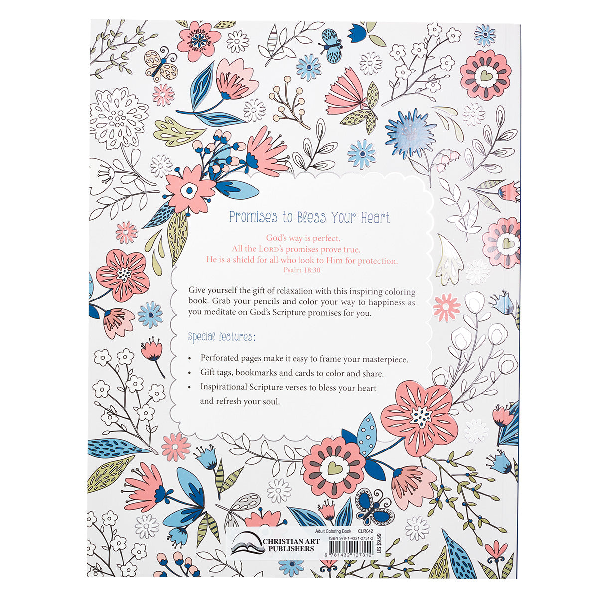 Promises to Bless Your Heart Colouring Book - The Amazing Grace Co