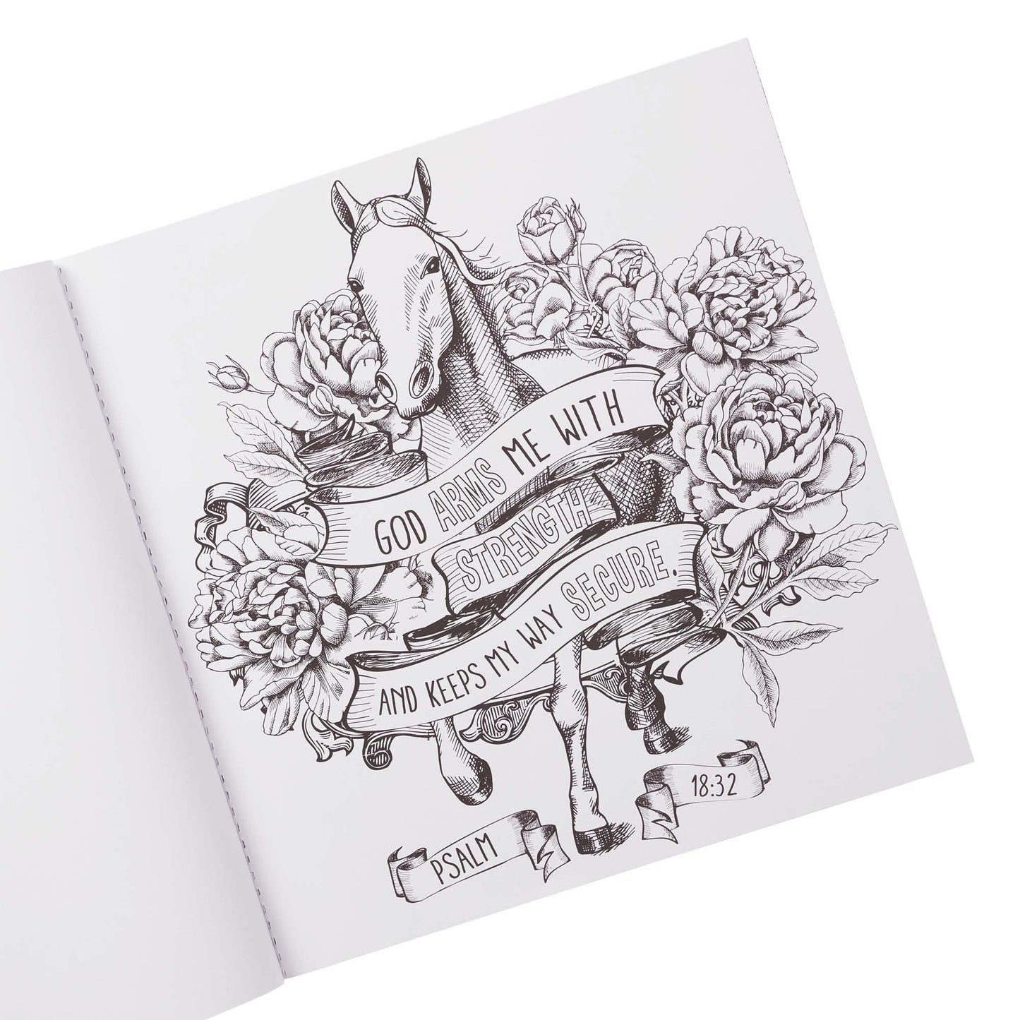 Be Still & Know Inspirational Adult Colouring Book - The Amazing Grace Co