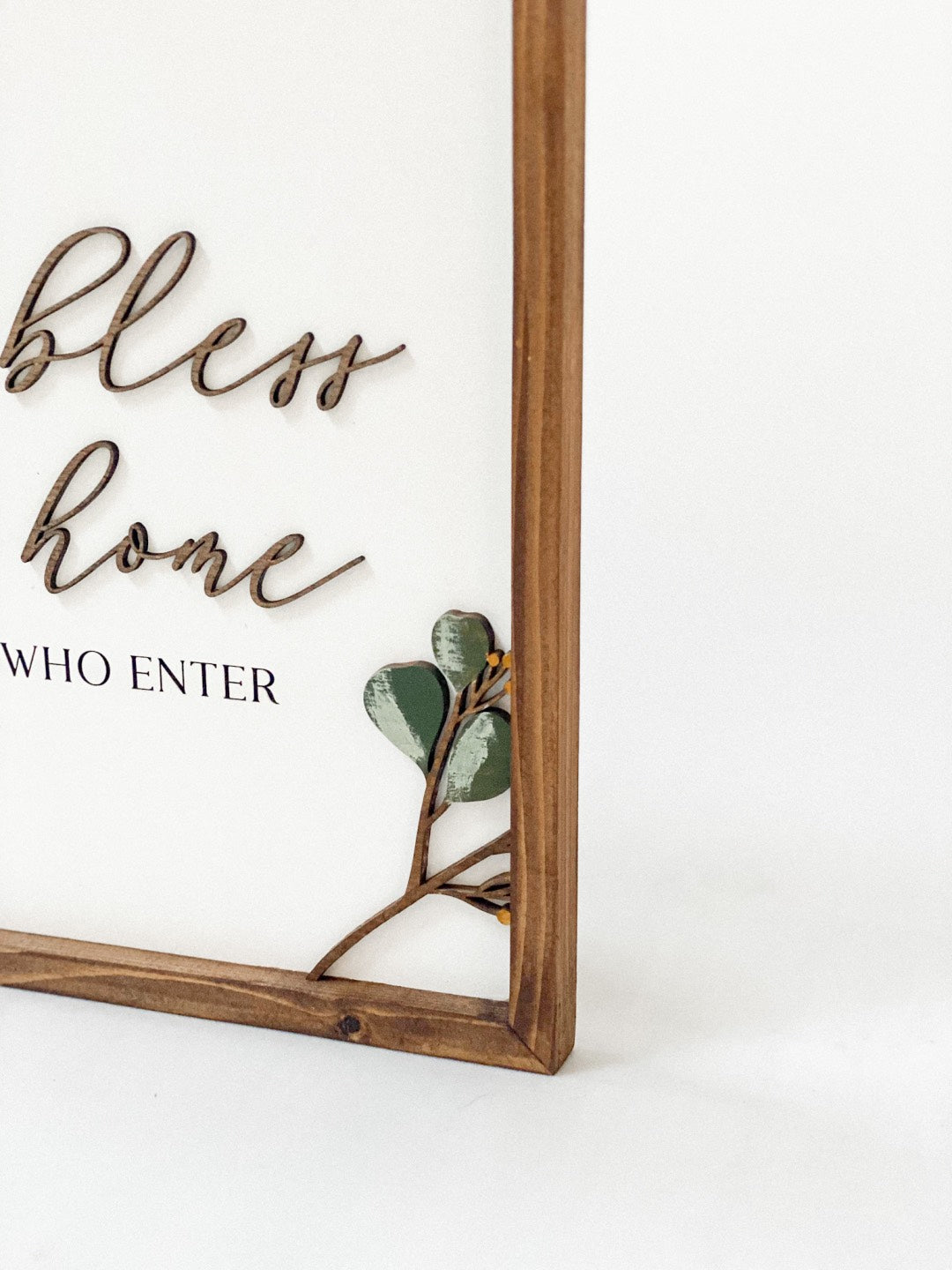 God Bless This Home Plaque