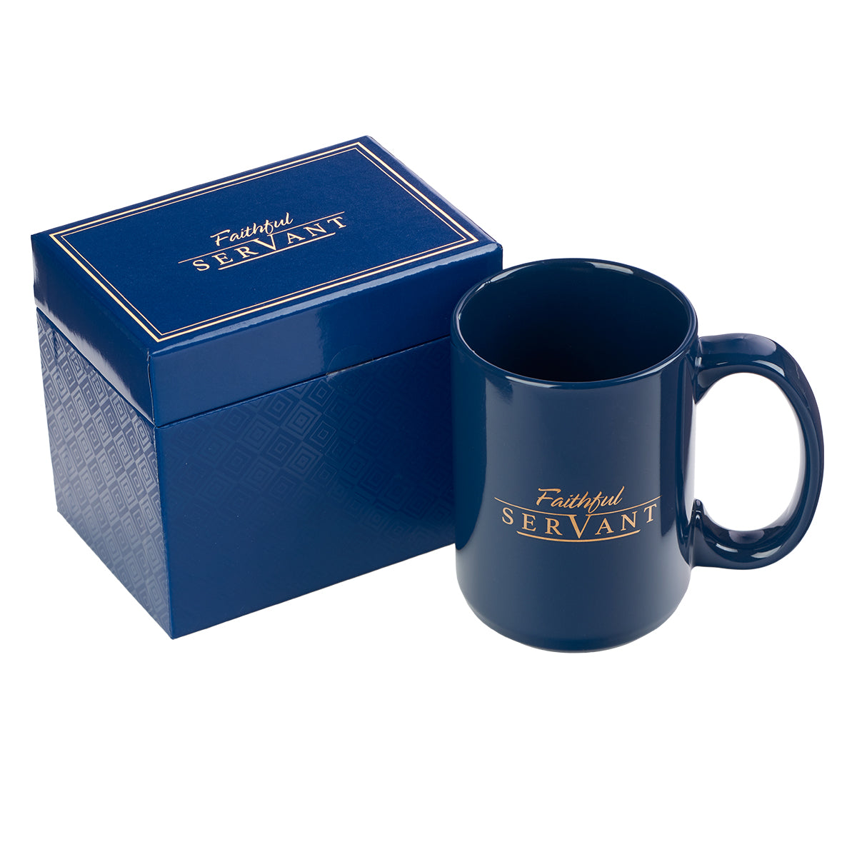 Faithful Servant Coffee Mug - 2 Chronicles 15:7 - The Amazing Grace Co