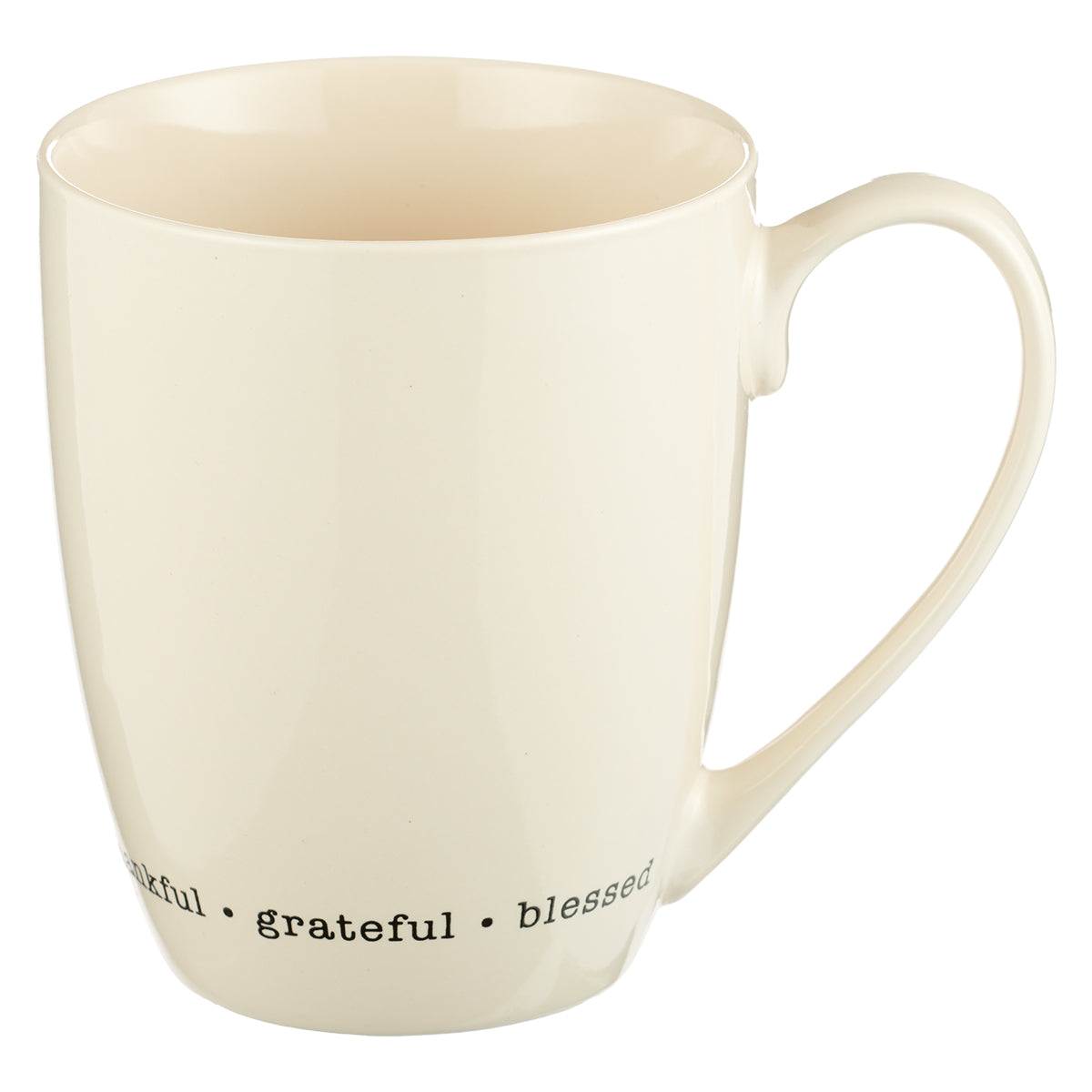 Thankful Grateful Blessed Coffee Mug