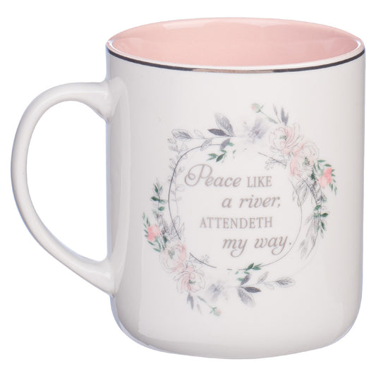 It Is Well Pink Ceramic Mug - The Amazing Grace Co
