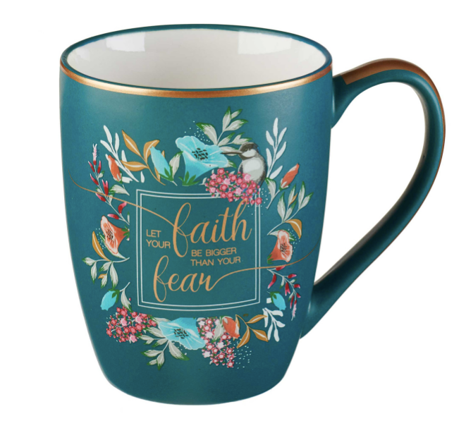 Let Your Faith Be Bigger Coffee Mug - The Amazing Grace Co