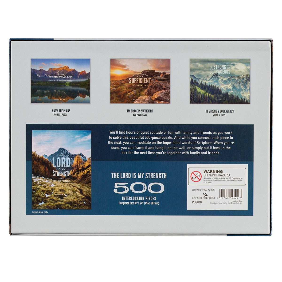 Strength & Defence Mountain Top 500-piece Jigsaw Puzzle - Exodus 15:2