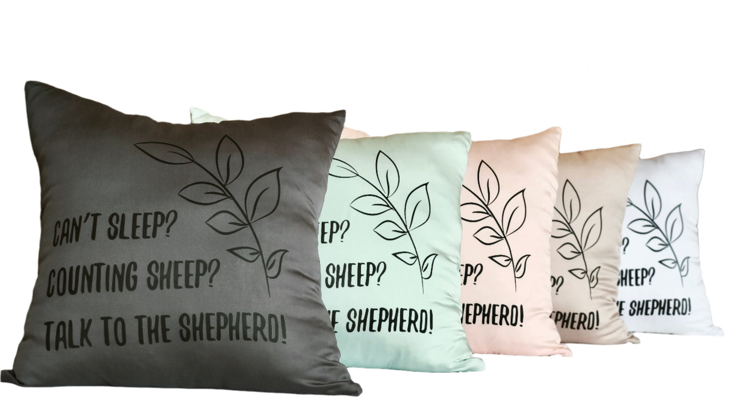 Talk To The Shepard Organic Bamboo Lyocell Cushion Cover