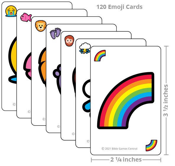 Emoji Bible Stories Card Game