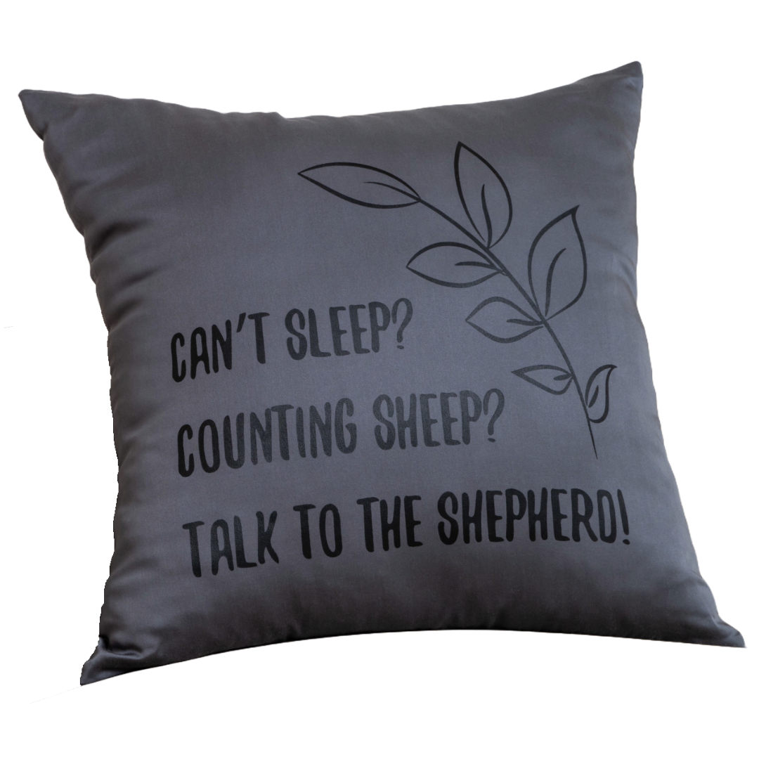 Talk To The Shepard Organic Bamboo Lyocell Cushion Cover