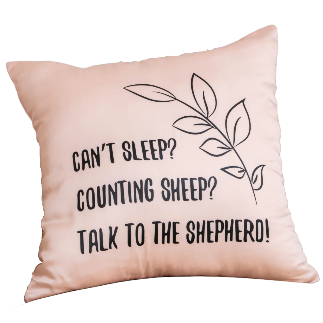 Talk To The Shepard Organic Bamboo Lyocell Cushion Cover