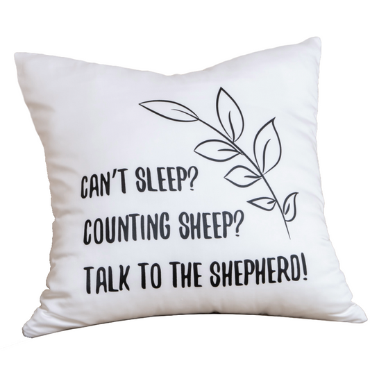 Talk To The Shepard Organic Bamboo Lyocell Cushion Cover