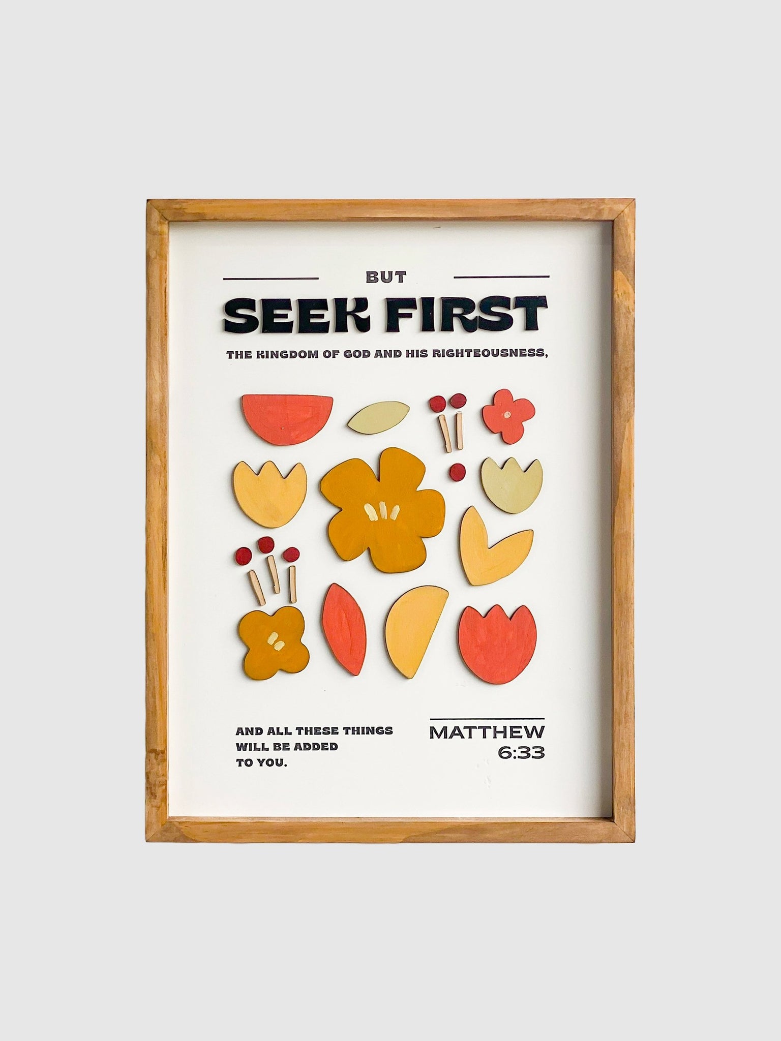 Seek First Plaque (website exclusive)
