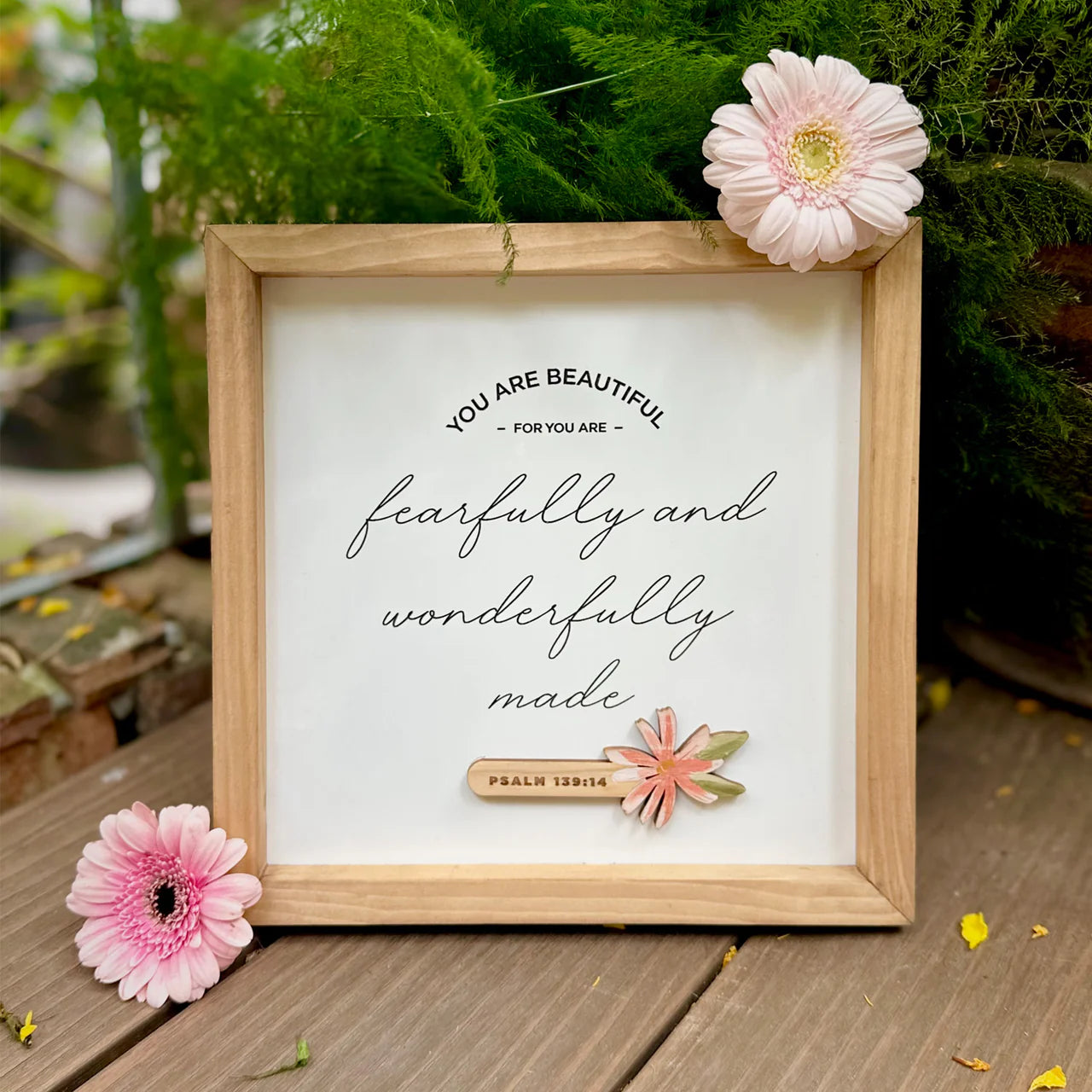 You Are Beautiful Plaque