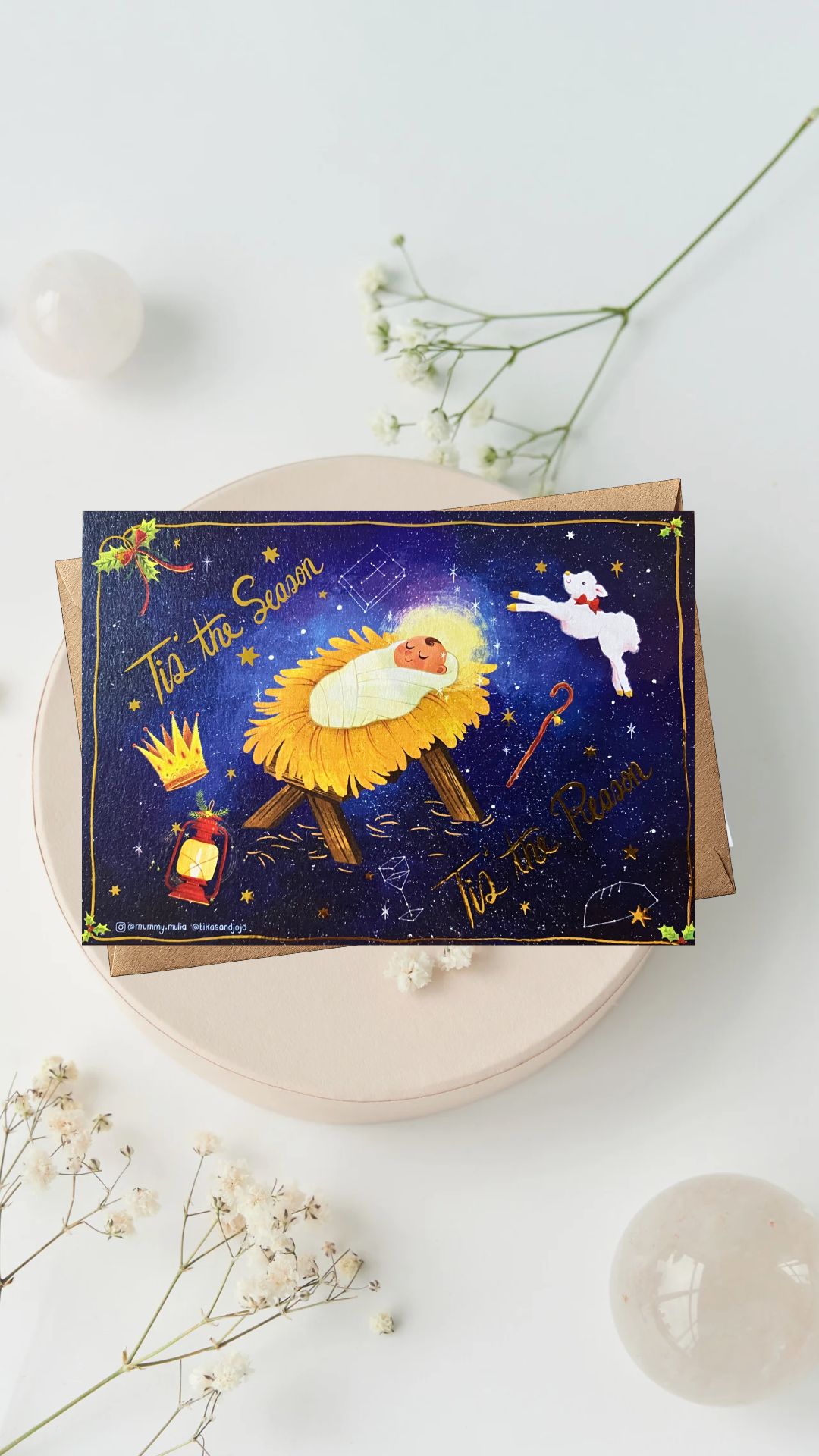 Artisanal Christmas Cards 2025 by Keren Mulia