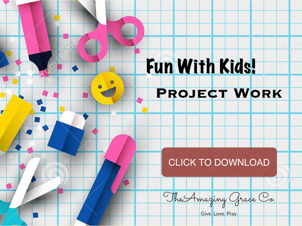 Christian Kids Project that they can have fun with. DIY christian handicraft to download.