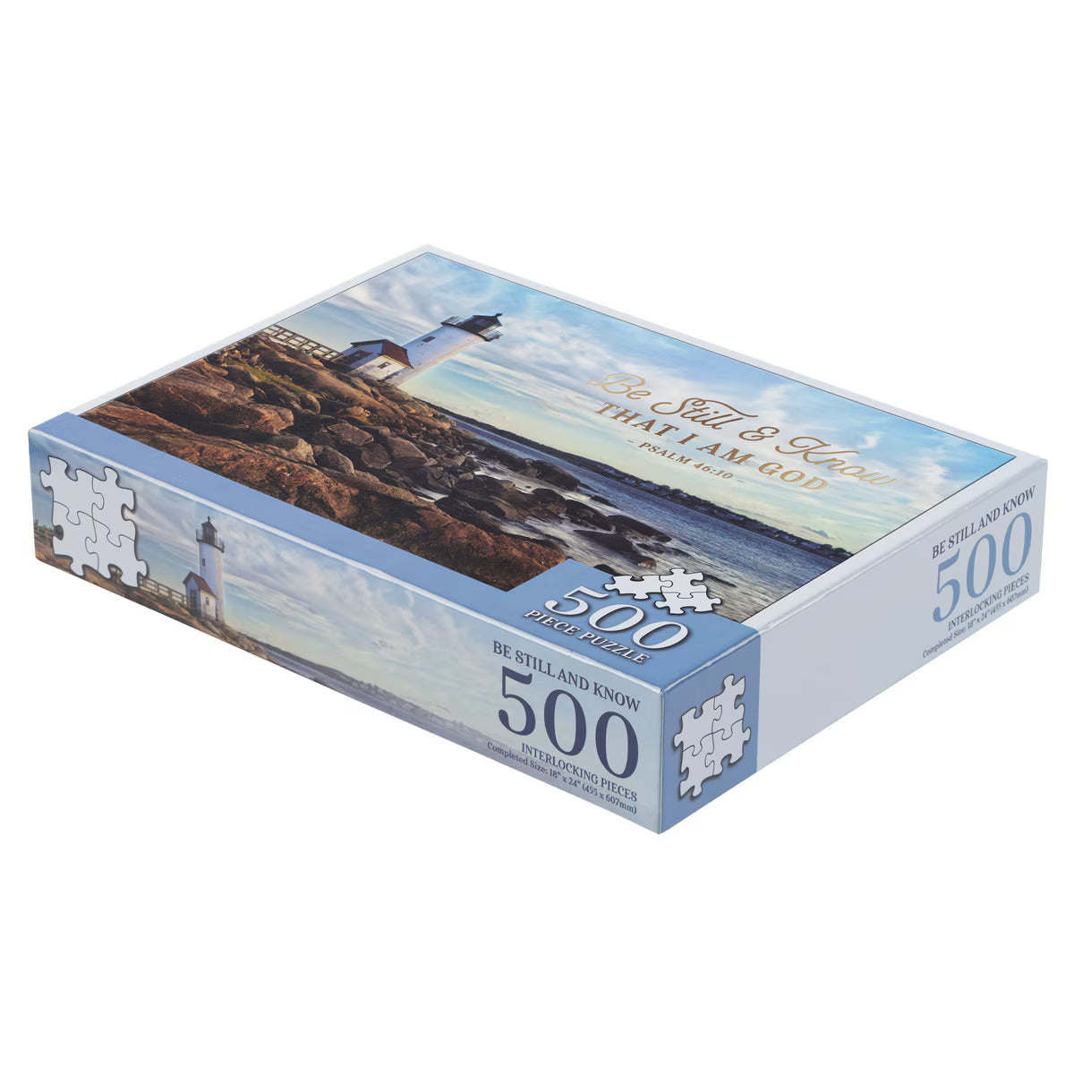 Be Still and Know 500-piece Jigsaw Puzzle - Psalm 46:10