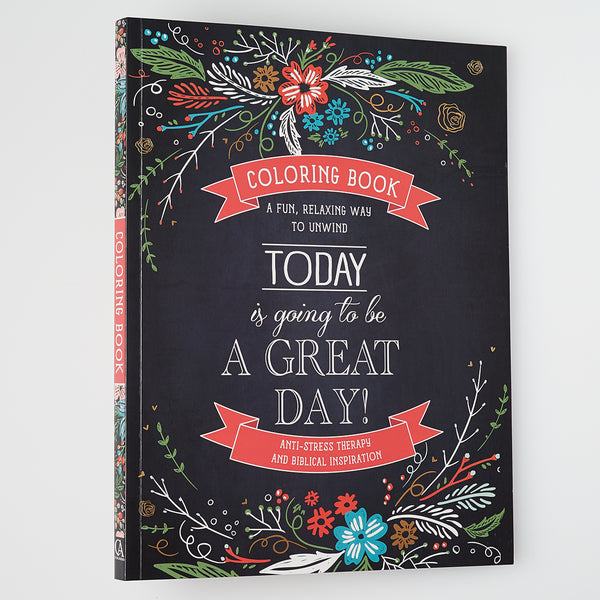 Today is Going to be a Great Day Colouring Book - The Amazing Grace Co