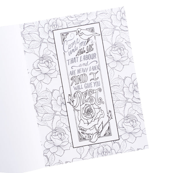 My Favourite KJV Verses to Colour Colouring Book - The Amazing Grace Co