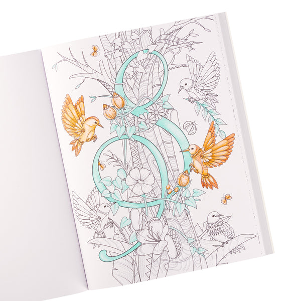 Letters To Live By Colouring Book