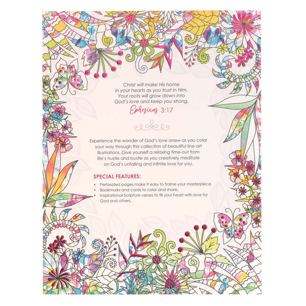 Where Love Blooms Colouring Book for Adults - The Amazing Grace Co