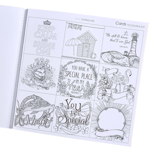 We Have This Hope Inspirational Colouring Book for Adults - The Amazing Grace Co