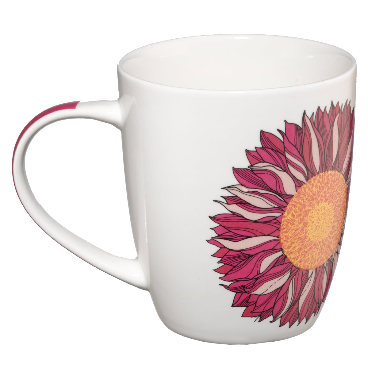 I know the Plans Coffee Mug with Pink Flower - Jeremiah 29:11