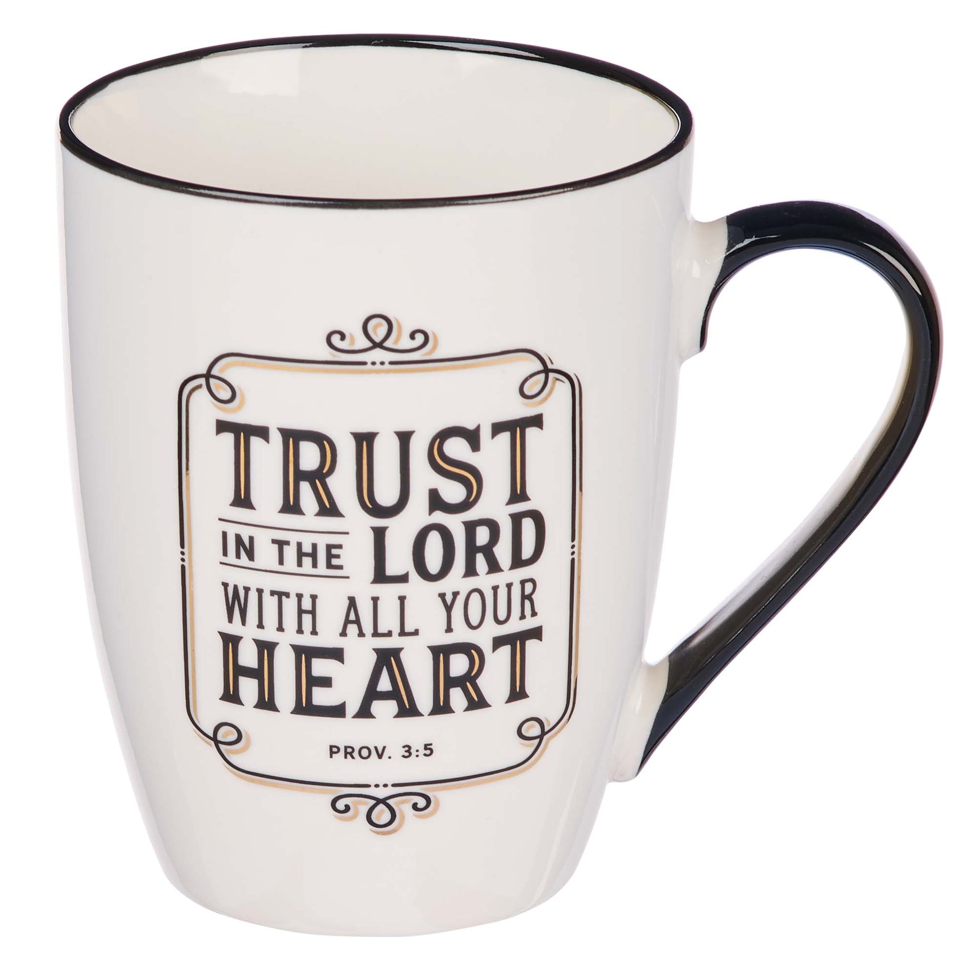 Trust in the LORD Ceramic Mug – Proverbs 3:5 - The Amazing Grace Co